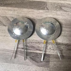 2 Stuks 25.4 Mm 25.5 Mm Vervanging Diafragma Spreekspoel 8 Ohm Platte Lood Draad 8 Ohm