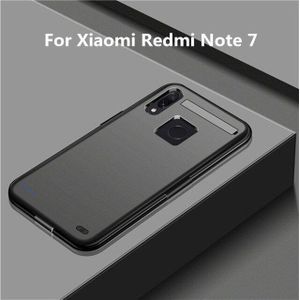 HSTNBVEO 6800mAh Power Bank Charging Case For Xiaomi Redmi Note 7 Pro Battery Charger Cover For Xiaomi Redmi Note 7 Power Case