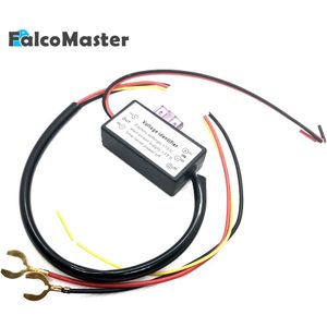 Drl Auto Led Dagrijverlichting Relais Harnas Dimmer Op/Off 12V-18V Controller