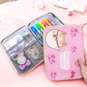 1 Pcs Kawaii Etui Eenhoorn Grote School Potlood Doos Pencilcase Potlood Tas Schoolbenodigdheden Briefpapier