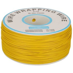 30AWG Wire-Wrapping Enkele Koperdraad Streng Kabel 0 25Mm Core Dia 5 Kleuren