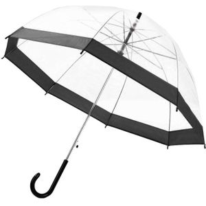 Transparante Lange Handvat Regen Paraplu Ultra Licht Vrouwen Kids Vrouwelijke Paraplu M89A