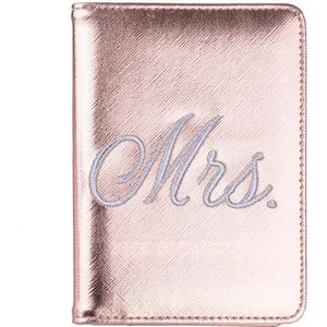 Liefhebbers Stijl Mr Mrs Rfid Blocking Passport Cover Wallet Unisex Lederen Credit Kaarthouder Reizen Paspoort Bescherming Case