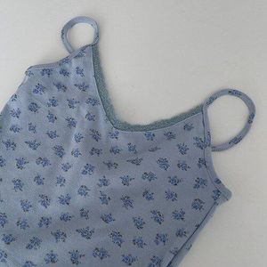 Print Hemdje Vrouwen Tops Zomer Korte Tops 2022 Vintage Lace Slim Warm Dames Dieptepunt Leuke Tops Voor Vrouwen camis