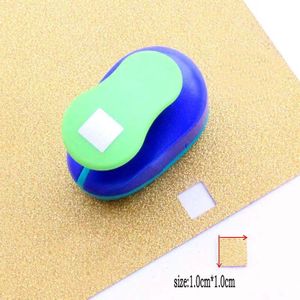 1.5 cm-4.5 cm vierkante vorm van ambachtelijke punch papier stoten scrapbooking puncher DIY handgemaakte punchers EVA foam punch papiersnijder