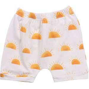 Baby Jongens Shorts Casual Stijl Gedrukt Katoen En Polyester Mid Elastische Taille Zachte Losse Shorts