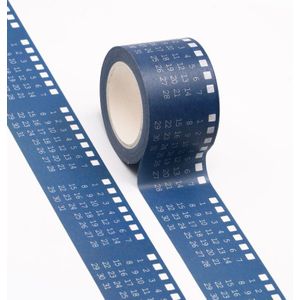 30Mm Breed Kalender Washi Tape Decoratieve Plakband Maand Afplakband Voor Stickers Scrapbooking Diy Briefpapier Tape