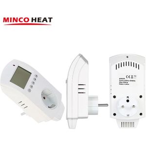 Digitale Lcd Programmeerbare Temperatuurregelaar Airconditioner Thermoregulator Muur Plug In Thermostaat
