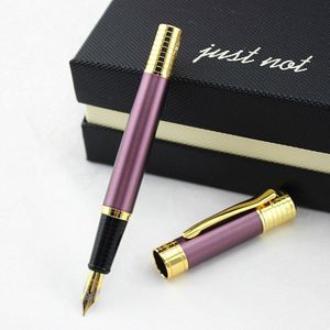 Luxe Vulpen 0.5 Mm Penpunt Metalen Pen Gouden Kleur Teken Pennen En Elegante Luxe Gouden Inkt Pen