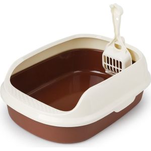 Wc Ondersteek Kattenbak Hond Lade Wc Supply Teddy Anti-Splash Hond Toilette Puppy Indoor Home plastic Zandbak C