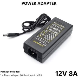 SHNITPWR Universele 3,5V~12V voeding 60W 5A schakelvoeding AC/DC adapter, met 14 stuks adapter stekkers voor 3,5V tot 12V elektronische apparaten, fotolijsten, babyfooncamera en LED-strips - 5000mA