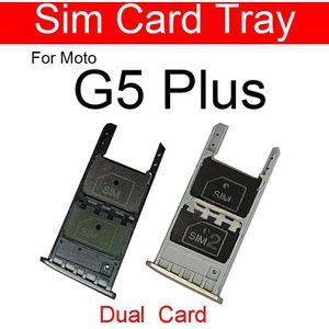 Sim Kaart Lade Houder Voor Motorola Moto G5 G Plus (5th Gen) XT1863 XT1684 XT1685 XT1687 Micro Reader Card Slot Onderdelen Reparatie