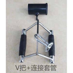 Home Gym Fitness Barbell Bevestiging Voor Deadlift Squat Workout Roeien V-Bar Core Sterkte Trainer T-Bar Gewicht lifting Handvat F2