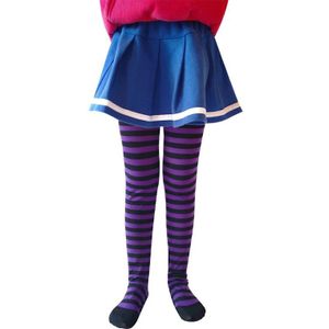 D55E Halloween Cosplay Kinderen Streep Panty Kousen Baby Jongens Meisjes Kostuums