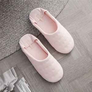 Gktinoo Vrouwen Thuis Slippers Voor Indoor Slaapkamer Huis Zachte Bodem Katoen Warme Schoenen Volwassen Gasten Flats