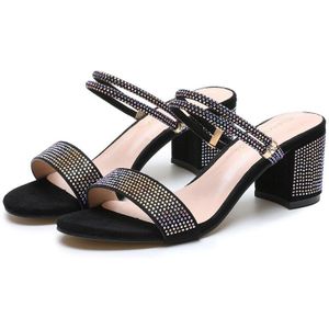 arrivalwomen sandals, mid-heeled fairies, thick heels cross-border shoes