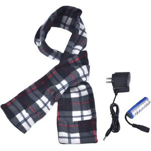 Outdoor 150Cm Unisex Verwarmde Thermische Sjaal Ski Warmer Warmte Hals Cover Batterij Aangedreven Motorfiets Fietsen Sport Mannen Vrouwen Glad