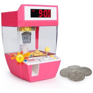 Catcher Wekker Elektrische Automaat Pop Grabber Game Mini Snoep Voor Kind Speelgoed