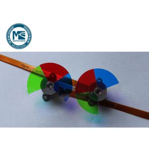 Projector kleurenwiel voor Infocus W500 4 segement 35mm