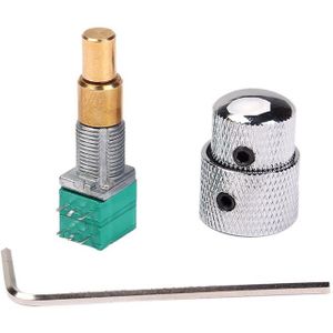 6 Pins Dual Control Knop Potentiometer Met Knop Wrench Controle Volume Gitaar Accessoires