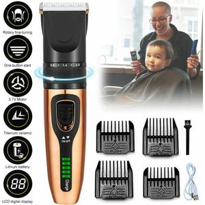 Kapper Tondeuse Set Professionele Haar Trimmer Mannen Baard Elektrische Cutter Voor Volwassen Kind