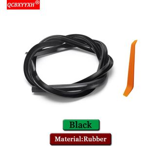 QCBXYYXH Auto-styling Rubber Anti-Noise Geluiddichte Stofdicht Auto Dashboard Voorruit Afdichtstrip Voor Renault Fluence -