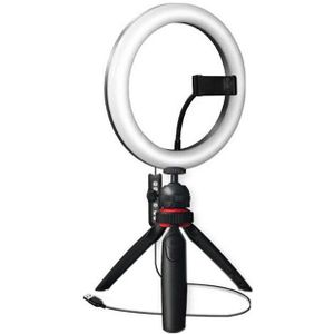 Led Ring Licht Met Statief Kleurrijke Telefoon Statief Licht Invullen Voor Mobiel Video Foto Selfie Stok Ringlicht Met Stand