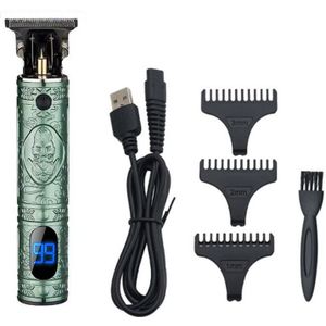 Usb Oplaadbare Tondeuse Elektrische Tondeuse Cordless Scheerapparaat Trimmer 0Mm Mannen Kapper Haar Knippen Kapsel Styling Tool