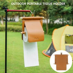 Draagbare Outdoor Camping Wc Papierrolhouder Badkamer Tent Picknick Opknoping Tissue Cover