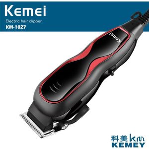 Kemei Professionele Tondeuse Elektrische Tondeuse Krachtige Haar Scheren Machine Baard Trimmer Met 4 Limiet Kammen KM-1027