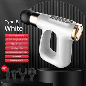 Xiaomi Mijia Lcd-scherm Puls Massage Gun Massager Comprimeren Gun Diepe Spier Ontspanning Voor Body Nek Percussie