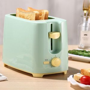 2 Slice Rvs Elektrische Broodrooster Huishoudelijke Auto Broodbakmachine Toast Sandwich Grill Oven Ontbijt Maker