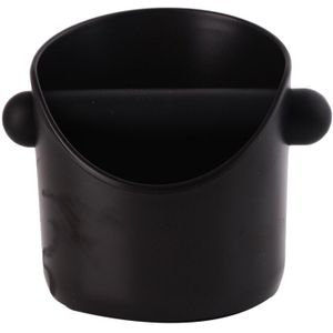 Zwarte Koffie Klop Doos Espresso Gronden Container Residu Met Handvat Voor Barista Koffie Residu Emmer Grind Abs Afvalbak
