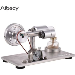 Aibecy Air Stirling Engine Motor Model Elektriciteit Power Generator met LED Natuurkunde Educatief Speelgoed