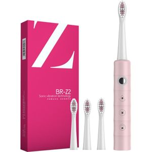 Super Sonic Elektrische Tandenborstels Voor Volwassenen Kids Smart Timer Oplaadbare Whitening Tandenborstel IPX7 Met 3 Opzetborstels