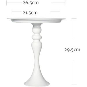 8 Inch Tall West Point Iron Cake Stand Europese Stijl Cake Dessert Snack Candy Wedding Plaat Props Snack Stand lade