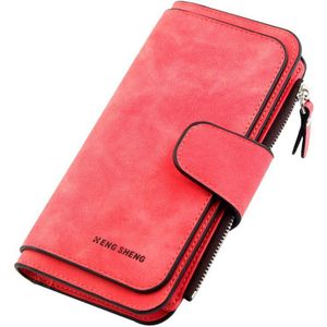 Mode Vrouwen Portefeuilles Lange Portemonnee Vrouwelijke Portemonnee Pu Lederen Portefeuilles Grote Capaciteit Dames Portemonnees Telefoon Clutch