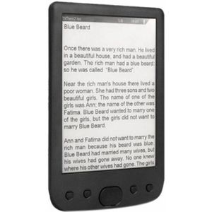 BK-6025 6 Inch E-Book Reader 800X600 Resolutie E-Ink Scherm Glare-Gratis Met Usb-kabel Pu cover Ingebouwde Licht 4Gb Memory Storag