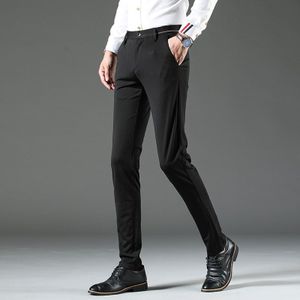 Mens Jurk Broek Slim Fit Wedding Formele Broek Mens Suit Broek Zwart Kostuum Homme Mariage Pak Broek Mannen Kantoor Broek