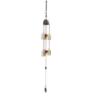 Antieke Huis-Liefde Hart 8 Buizen/Vis Koper 6 Bells Ontspannen Windchime Campanula Outdoor Living Yard Garden Decor windgong