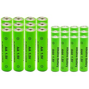 Aa 3800 Mah 1.5V Alkaline Batterij + Aaa 3000mAh1.5V Alkaline Oplaadbare Batterij Aa Aaa Voor Led Licht Speelgoed Mp3