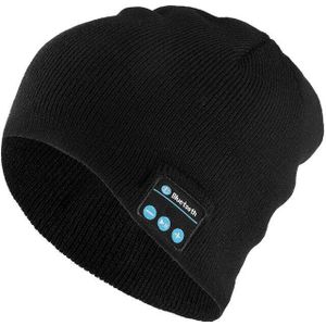 Bluetooth Muziek Headset Beanie Ingebouwde Stereo Speaker Gebreide Muts Voor Mannen Vrouwen Running Cap Outdoor Sport