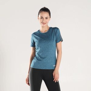 Vrouwen Running t-shirts O-hals Sport Top Reflecterende Outdoors Fitness Jogging Korte Mouw Gym T-Shirts Ademend Yoga Tops XL