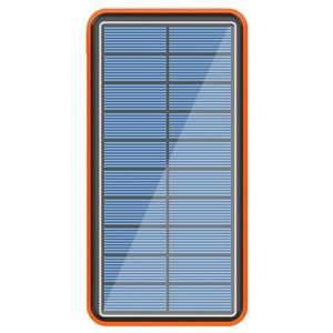 80000Mah Solar Power Bank Telefoon Fast Charger Solar Battery Panel Met Camping Licht Powerbank Externe Batterij Voor Xiaomi Iphone