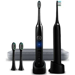 S100 Sarmocare S100 Elektrische Tandenborstel 5 Modellen Draadloze Oplaadbare Met 2 Stuks Vervangbare Heads Timer IPX7 Waterdicht