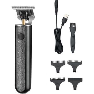 Eas-Olie Hoofd Mannen Elektrische Tondeuse Trimmer Kapsel Machine Kapper Scheerapparaat T-Blade Haar Knippen Styling Scheren tool