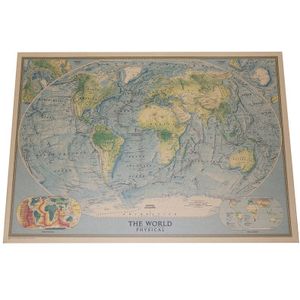 Engels world map 2 pcs Business kantoor decoratieve Muur decoratie kaart poster wereldkaart 72.5*51.5cm