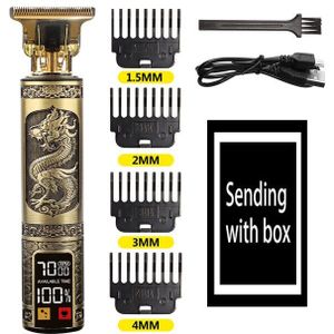 T9 Usb Elektrische Haar Snijmachine Oplaadbare Tondeuse Man Scheerapparaat Trimmer Voor Mannen Kapper Professionele Baard Trimmer