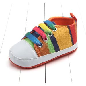 Kleur Klassieke Sport Sneakers Pasgeboren Baby Jongens Meisjes Eerste Wandelaars Schoenen Baby Peuter Zachte Zool Anti-slip Baby Schoenen
