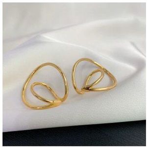 Omsnoeren Oor Manchet Onregelmatige Curve Clip Kraakbeen Kwab Stapelen Geen Piercing Dainty Oorbellen Voor Vrouwen & Mannen Mode